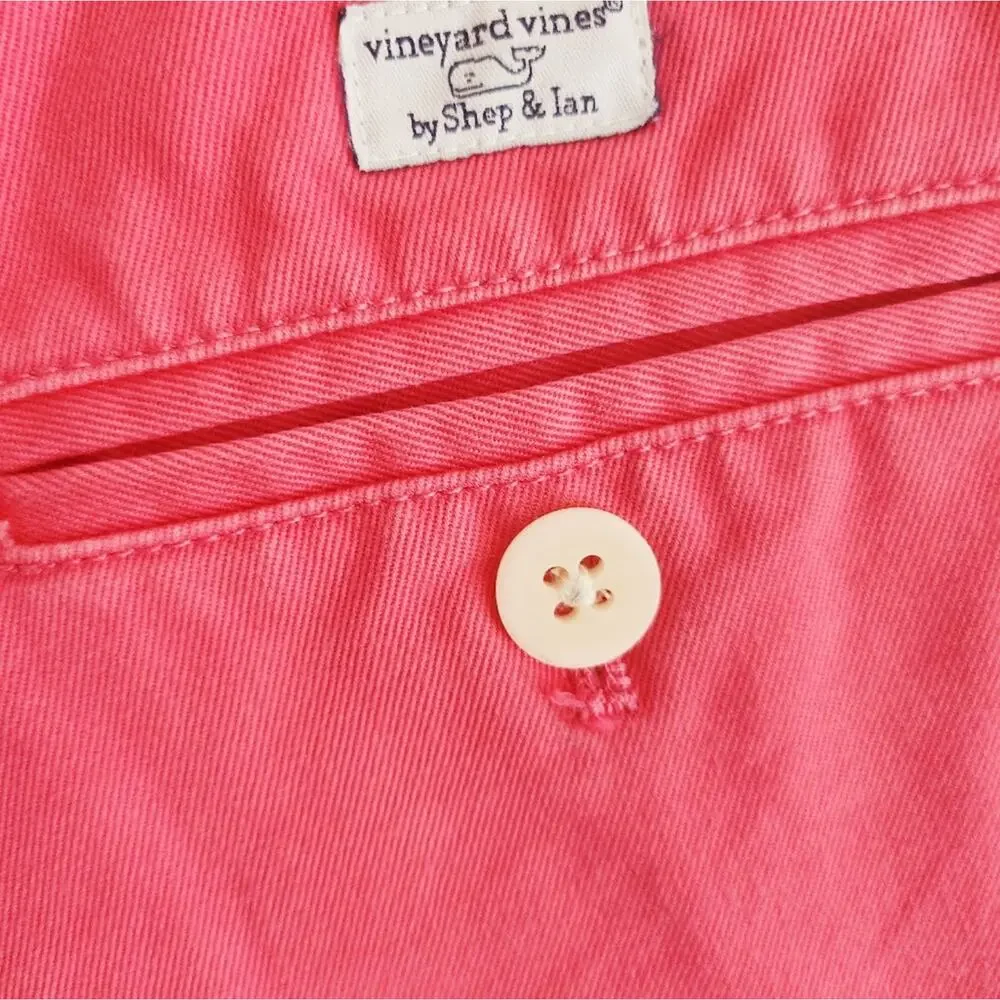 6 Vineyard Vines Shorts Flat Front